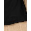 image:imageGORGLITTER Girls Summer Dresses Cute Bow Sleeveless Round Neck A Line Tank Short Dresses SundressBlack