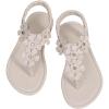 image:imageGORGLITTER Girls Flower Sandals Open Toe T Strap Sandals Summer Vacation Beach SlidesBeige