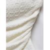 image:imageGORGLITTER Womens Asymmetrical Strapless Tube Tops Ruched Textured Sleeveless Bandeau Going Out TopsBeige