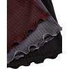 image:imageGORGLITTER Womens 6 Piece Pajama Set Frill Trim Cami Crop Top with Elastic Waist ShortsBlack Grey Red