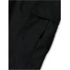 image:imageGORGLITTER Boys Cargo Pants 2 Pack Baggy Wide Leg Elastic Waist Athletic Joggers Hiking Pants with PocketsBlack and Khaki