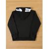 image:imageGORGLITTER Boys Y2K Hoodie Zip Up Long Sleeve Sweatshirt Graphic Lettter Print Fashion Jacket Hooded Sweatshirt 2025Black