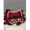 image:imageGORGLITTER Womens Clutch Purse Floral Formal Evening Handbag Chain Strap Shoulder BagBurgundy