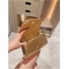 image:imageGORGLITTER Womens Clutch Purses PU Leather Formal Evening Bags Metal Chain Handbags Trendy 2026Gold