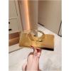 image:imageGORGLITTER Womens Clutch Purses PU Leather Formal Evening Bags Metal Chain Handbags Trendy 2026Gold1