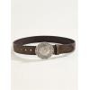 image:imageGORGLITTER Womens Cowboy Belts Floral Country Belts Leather Waist Belt for Jeans PantsBrown