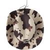 image:imageGORGLITTER Womens Cowboy Hat Cow Print Western Trendy Metal Bull Hatband Party Cowgirl Hats Vacation 2026Khaki