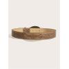 image:imageGORGLITTER Womens Embossed Buckle Cowgirl Cowboy Belt Vintage Pattern Leather Country Rodeo Western BeltsBrown