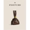 image:imageGORGLITTER Womens Evening Bag Wedding Party Prom Handbag Small Tote Dressy Formal Purse Pleated PU Leather ClutchMocha Brown