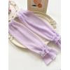 image:imageGORGLITTER Womens Mesh Sheer Ruched Arm Sleeves Ruffle Hem Gloves Summer Vacation Beachy Bachelorette OutfitsLilac Purple