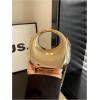 image:imageGORGLITTER Womens Metallic Clutch Purse Glamourous Crossbody Handbags Top Handle Mini Chain BagsGold