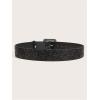 image:imageGORGLITTER Womens Rhinestone Cowgirl Belts Bling Western Leather Belt for Jeans PantsBlack