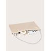 image:imageGORGLITTER Womens Satin Evening Handbag Wedding Prom Clutch Purse Party Formal Cocktail Clutches Shoulder BagChampagne