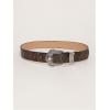 image:imageGORGLITTER Womens Western Belts 70s Concho Rodeo Cowboy Cowgirl Country Leather Belt Boho Vintage BeltsRust Brown