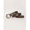 image:imageGORGLITTER Womens Western Belts 70s Concho Rodeo Cowboy Cowgirl Country Leather Belt Boho Vintage BeltsRust Brown
