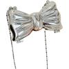 image:imageGORGLITTER Womens Bow Purse Mini Crossbody Evening Bag for Wedding Party PromSilver