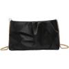 image:imageGORGLITTER Womens Evening Bag Birthday Wedding Party Prom Handbag Small Dressy Formal Purse Pleated Satin ClutchBlack