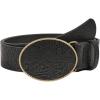 image:imageGORGLITTER Womens Floral Western Belts Oval Buckle Vintage Leather BeltsBlack