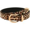 image:imageGORGLITTER Womens Leopard Belts Cheetah Western Cowgirl Country Faux Leather Belts TrendyBrown Cheetah