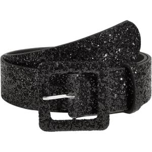 image:imageGORGLITTER Womens Rhinestone Cowgirl Belts Bling Western Leather Belt for Jeans PantsBlack
