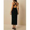 image:imageGORGLITTER Womens Backless Wedding Guest Derby Maxi Dress Birthday Cocktail Summer Vacation Boho Going Out Sun DressesBlack