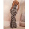 image:imageGORGLITTER Womens Cheetah Leopard Animal Print Maxi Dress Lace Summer Vacation Going Out Birthday Midi Dresses 2026Brown Multicolor