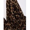 image:imageGORGLITTER Womens Leopard Print Mini Dress Cheetah Y2k Backless Deep V Neck Ruffle Halter Dresses Going Out OutfitsBrown1