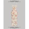 image:imageGORGLITTER Womens Mesh Floral Print Ruffle Dress Slit Thigh Ruched Spaghetti Strap Cami Dresses 2025 VacationBeige Multicolor