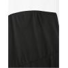 image:imageGORGLITTER Womens Strapless Birthday Bodycon Maxi Dress Ruffle Ruched Formal Dinner Wedding Guest Cocktail DressesBlack