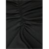 image:imageGORGLITTER Womens Strapless Birthday Bodycon Maxi Dress Ruffle Ruched Formal Dinner Wedding Guest Cocktail DressesBlack