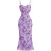 Purple Floral Print