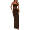image:imageGORGLITTER Womens Sexy Lace Bodycon Maxi Dresses Sexy Prom Formal Mesh Cut Out Long Cocktail Brunch Dinner Long DressesCoffee