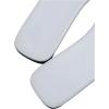 image:imageGORGLITTER Womens Bow Cute Sandals Trendy 2026 Graphic Print Dressy Open Square Toe Summer Slide Flat SandalsSolid White