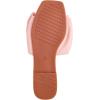 image:imageGORGLITTER Womens Bow Flat Sandals Dressy Square Open Toe Wedding Dress Summer 2026 Comfortable Slip On Slide SandalsPink