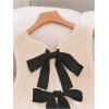 image:imageGORGLITTER Womens Cute Tank Tops Trendy Spring Summer Vacation Going Out Outfits Bow Backless Sleeveless Knit Vest TopsApricot