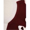 image:imageGORGLITTER Womens Cute Tank Tops Trendy Spring Summer Vacation Going Out Outfits Bow Backless Sleeveless Knit Vest TopsBurgundy