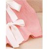 image:imageGORGLITTER Womens Cute Tank Tops Trendy Spring Summer Vacation Going Out Outfits Bow Backless Sleeveless Knit Vest TopsPink