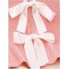 image:imageGORGLITTER Womens Cute Tank Tops Trendy Spring Summer Vacation Going Out Outfits Bow Backless Sleeveless Knit Vest TopsPink