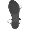 image:imageGORGLITTER Womens Gold Strappy Flat Sandals Dressy Metallic Thong Flip Flops Summer Beach Vacation Slippers Shoes 2026Black Braided