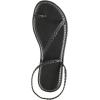 image:imageGORGLITTER Womens Gold Strappy Flat Sandals Dressy Metallic Thong Flip Flops Summer Beach Vacation Slippers Shoes 2026Black Braided