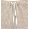 image:imageGORGLITTER Mens 2 Piece Linen Suit Long Sleeve Button Down Shirt and Pants Sets Walking SuitsApricot
