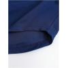 image:imageGORGLITTER Mens 2 Piece Outfits Summer Vacation Beach Color Block Short Sleeve T Shirt and Short Sets TracksuitDark Blue a