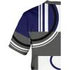 image:imageGORGLITTER Mens Beach Vacation 2 Piece Summer Outfits Short Sets Casual Short Sleeve T Shirt Track Shorts Matching SetMulticolor Blue