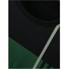 image:imageGORGLITTER Mens Beach Vacation 2 Piece Summer Outfits Short Sets Casual Short Sleeve T Shirt Track Shorts Matching SetMulticolor Green