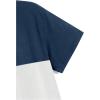 image:imageGORGLITTER Mens Beach Vacation 2 Piece Summer Outfits Short Sets Casual Short Sleeve T Shirt Track Shorts Matching SetMulticolour Blue