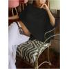image:imageGORGLITTER Womens Crochet Cover Up Tops Cropped Sheer Poncho Shawl Cape Top Summer Beach Vacation Outfits 2026Black