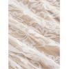 image:imageGORGLITTER Womens Lace Bodycon Fishtail Midi Dress Graduation Prom Wedding Guest Y2K Ruched Asymmetrical Summer DressWhite