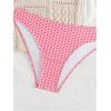 image:imageGORGLITTER Womens Polka Dots Bikini Sets Halter Triangle Tie Side Bathing Suit Cute Two Piece Swimsuit Summer VacationPink