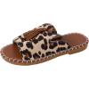 image:imageGORGLITTER Womens Rainbow Summer Sandals 2026 Boho Colorful Mexican Vacation Flats Slides ShoesBeige