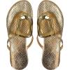 image:imageGORGLITTER Womens Gold Flip Flops Square Toe Summer Sandals 2026 Wedding Dressy Vacation Beach Slides ShoesGold Metal